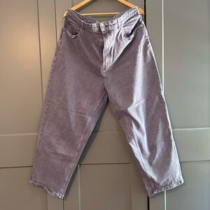 Everlane Way High Jeans 35R lavender